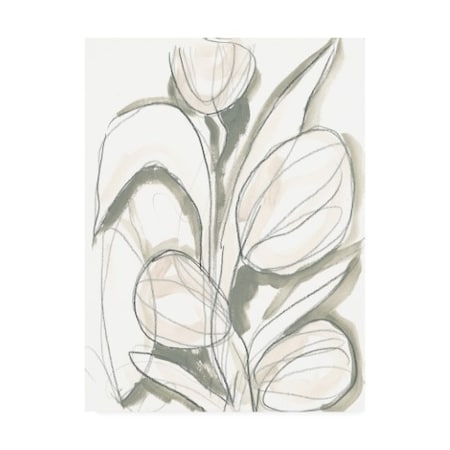 June Erica Vess 'Neutral Tropical II' Canvas Art,24x32